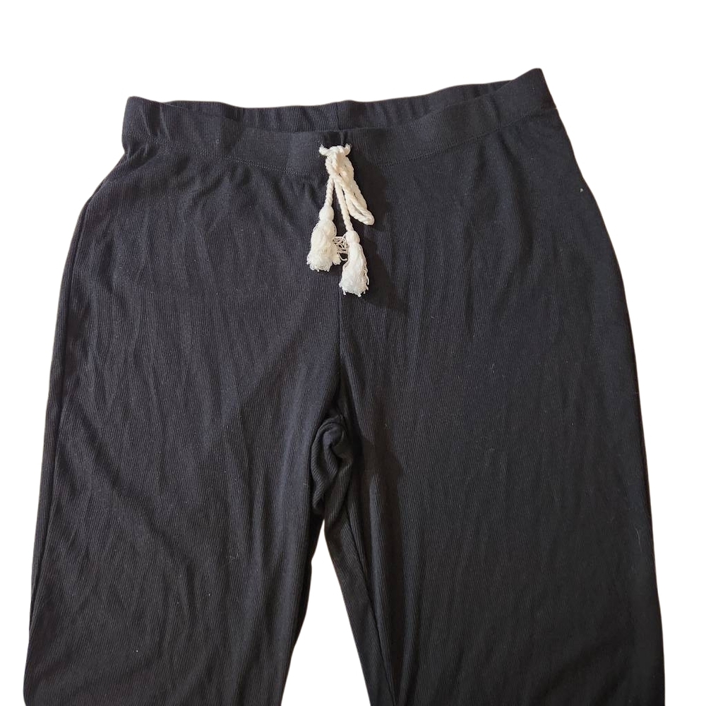 Women's Kikit Black‎ Knit Lounge Pants Size XL